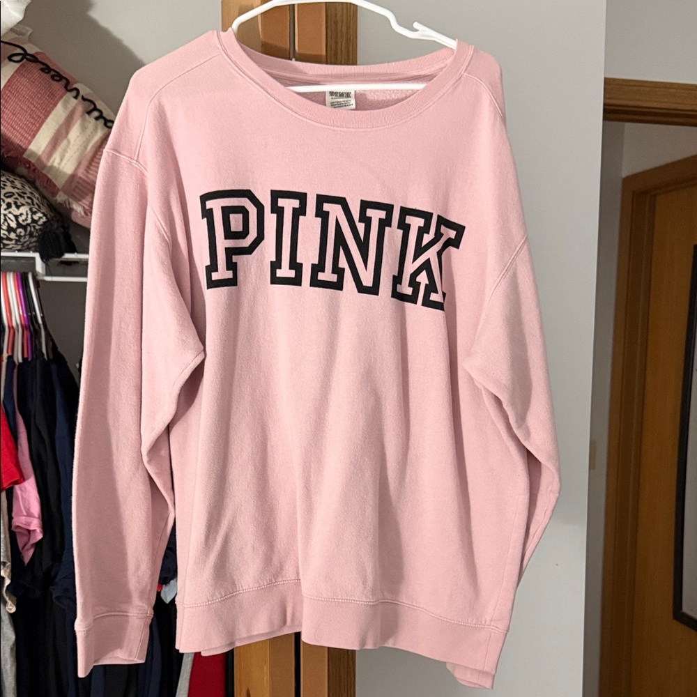 PINK Victoria's Secret Light Pink Sweatshirt